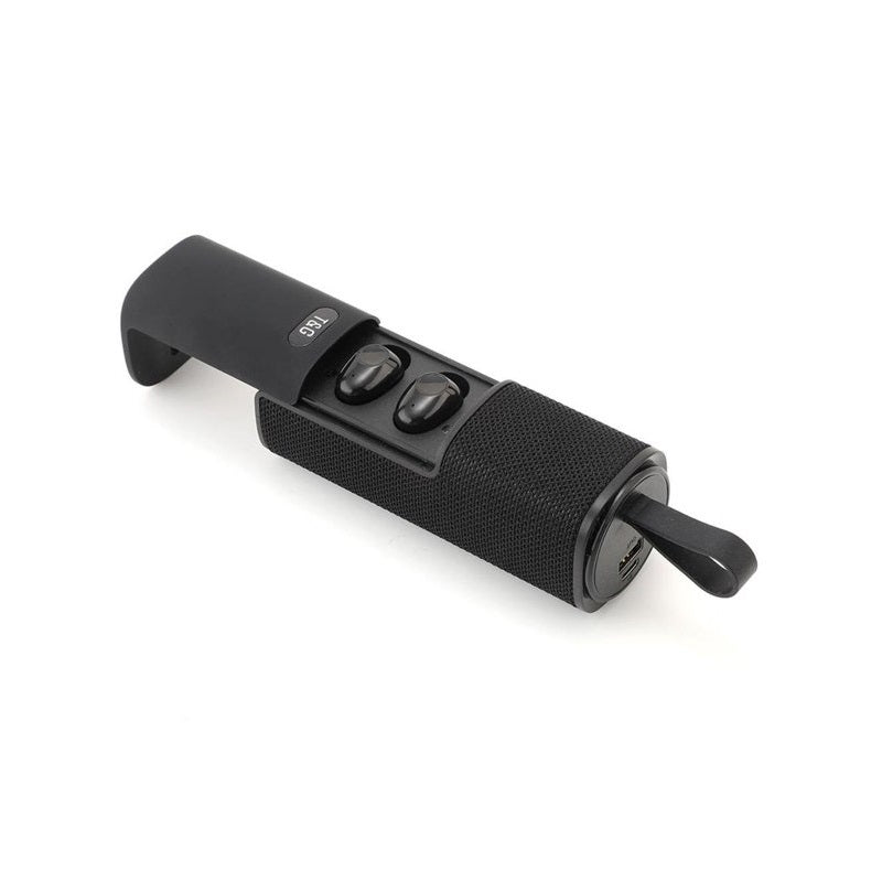 Ασύρματο ηχείο Bluetooth με σετ ακουστικών - TG807 - 883815 - Black - iThinksmart.gr