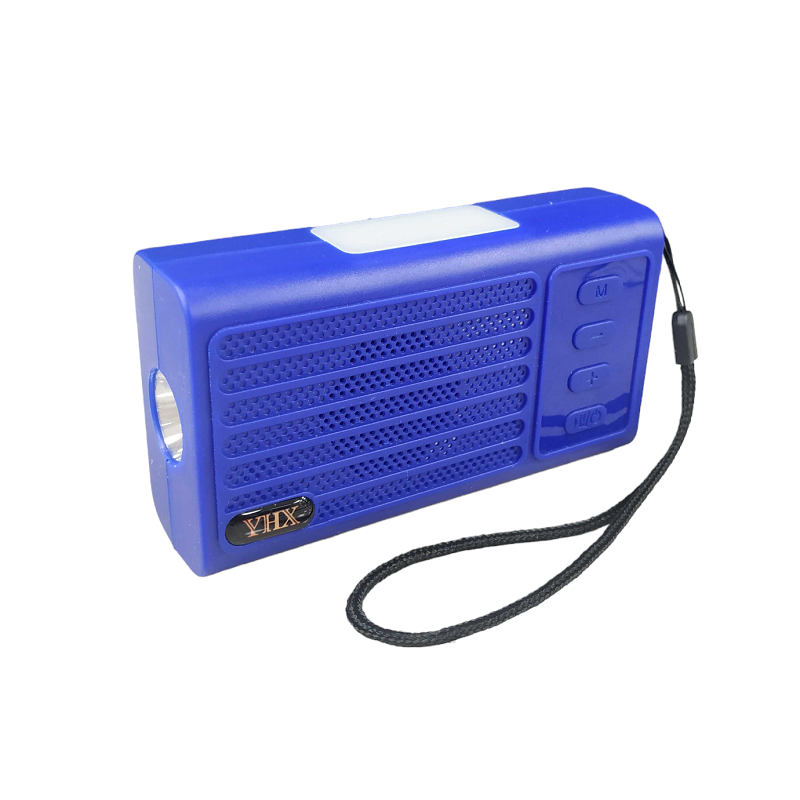 Ασύρματο ηχείο Bluetooth με ηλιακό πάνελ - YHX-07 - 040070 - Blue - iThinksmart.gr