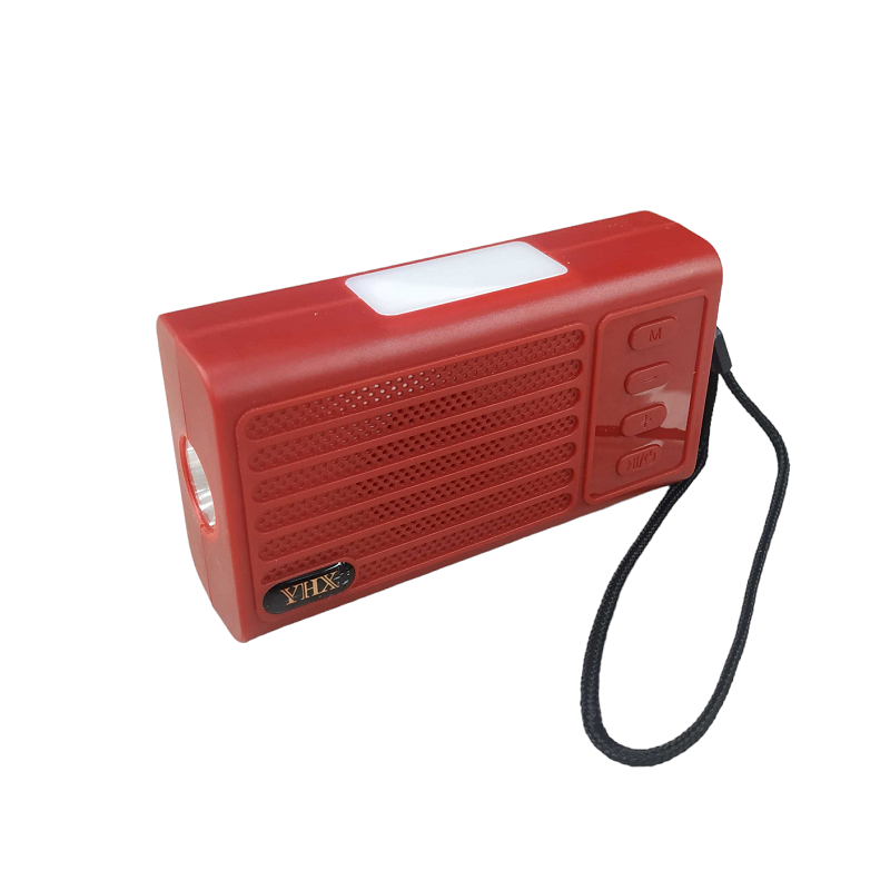 Ασύρματο ηχείο Bluetooth με ηλιακό πάνελ - YHX-07 - 040070 - Red - iThinksmart.gr