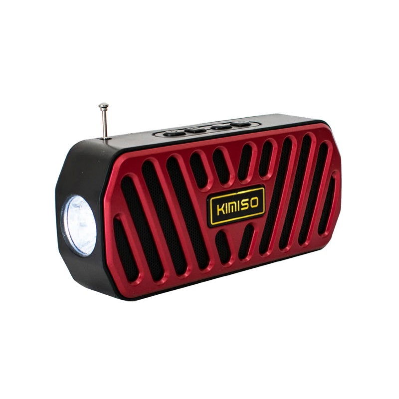 Ασύρματο ηχείο Bluetooth με φακό LED – KMS-05A – 885864 - Red - iThinksmart.gr