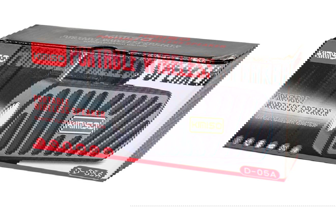 Ασύρματο ηχείο Bluetooth με φακό LED – KMS-05A – 885864 - Red - iThinksmart.gr
