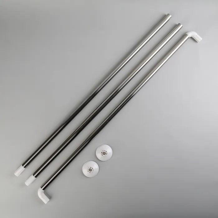 Βέργα κουρτίνας μπάνιου - Γωνιακή - CS-3290S - 90*90*90cm - 231408 - iThinksmart.gr