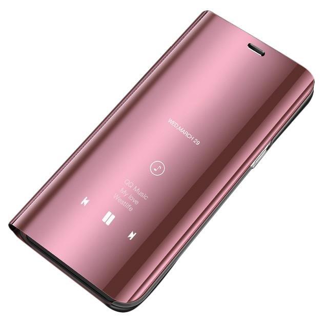 Θήκη Clear View OEM Galaxy A70 - Ροζ - iThinksmart.gr