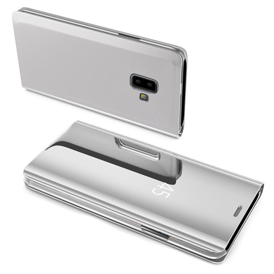 Θηκη Clear View OEM Galaxy J6 Plus (2018) - Ασημι - iThinksmart.gr