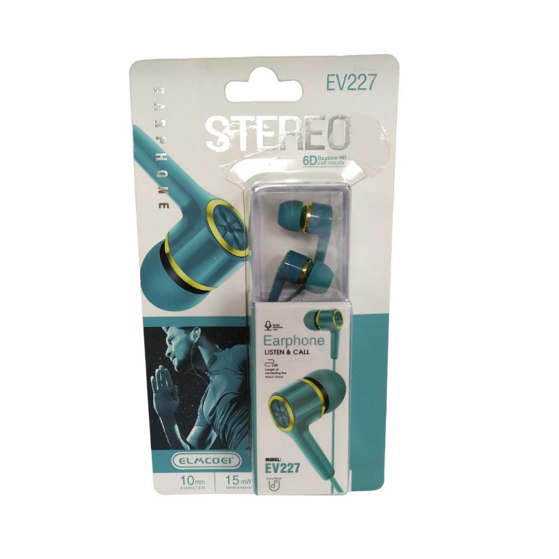 Ενσύρματα ακουστικά - EV-227- 202272 - Light Blue - iThinksmart.gr