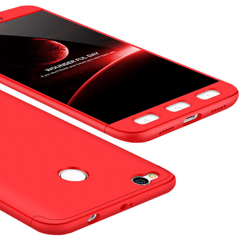Θηκη GKK 360° Full Cover - Xiaomi Redmi 4X - Κοκκινο - iThinksmart.gr