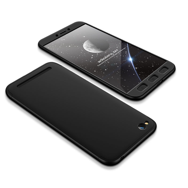 Θηκη GKK 360° Full Cover - Xiaomi Redmi 5A - Μαυρο - iThinksmart.gr