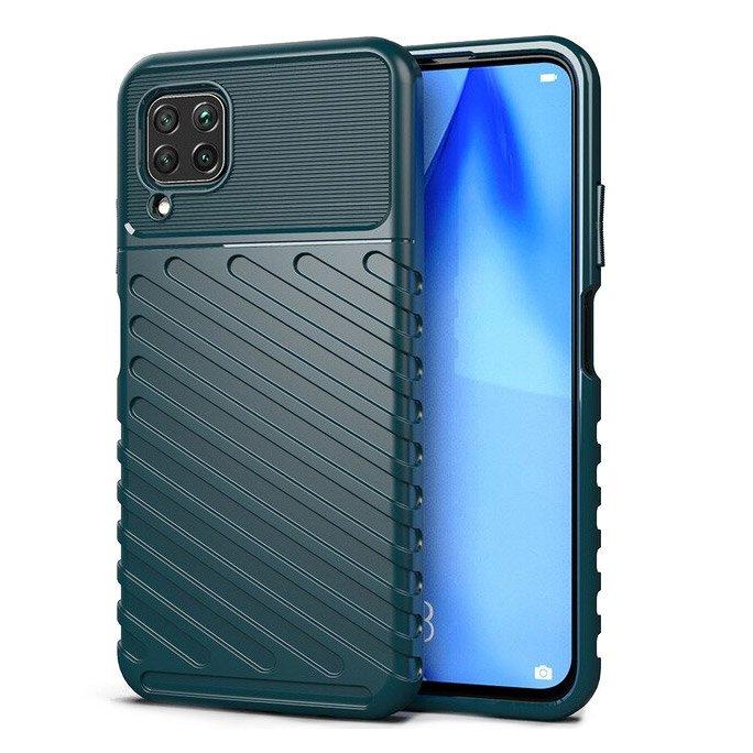 Θήκη Huawei P40 Lite - OEM Thunder Ενισχυμένο TPU - Σκούρο Πράσινο - iThinksmart.gr