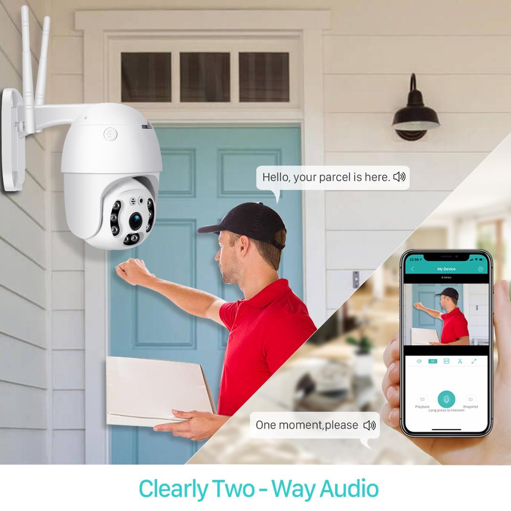 Αδιάβροχη Ρομποτική IP Wi-Fi Κάμερα HD 1080p με Φακό 3.6mm XM-3220/S RealSafe - Λευκή (Με Δώρο Τροφοδοτικό) - iThinksmart.gr