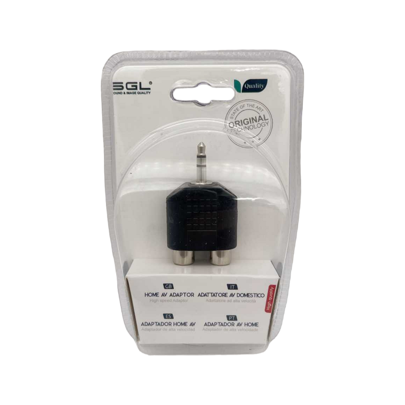 Αντάπτορας ήχου Jack 3.5mm - 1868-1 - 098906 - iThinksmart.gr