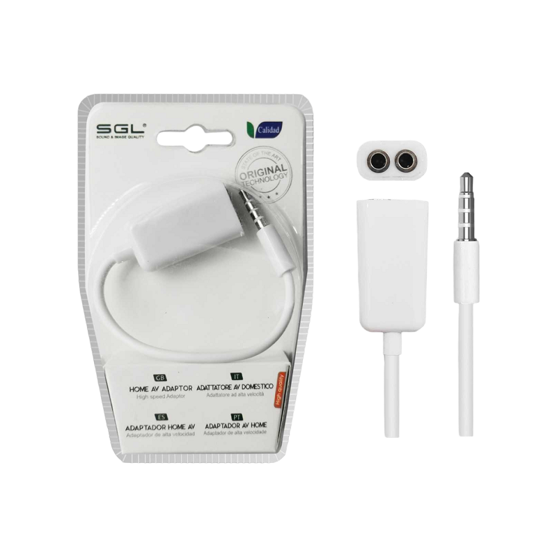 Αντάπτορας Jack 3.5mm - Male/2Female - 1576C - 095998 - iThinksmart.gr