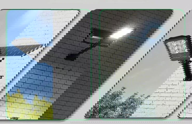 Ηλιακός προβολέας LED με πάνελ - 200W - 430401 - iThinksmart.gr