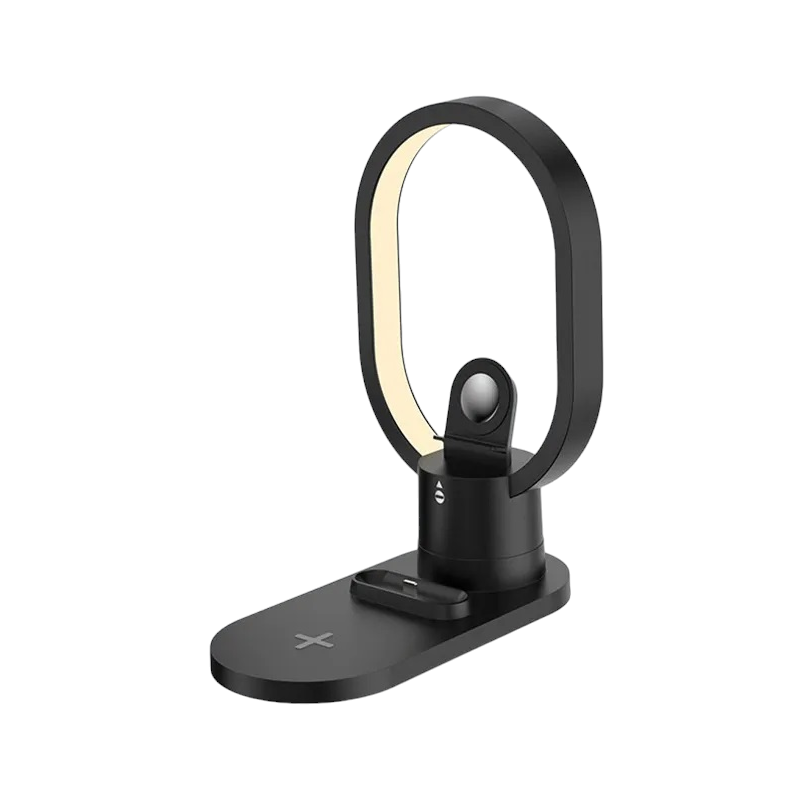 Βάση ασύρματης φόρτισης - LED - 3in1 - AY41 - 885123 - Black - iThinksmart.gr