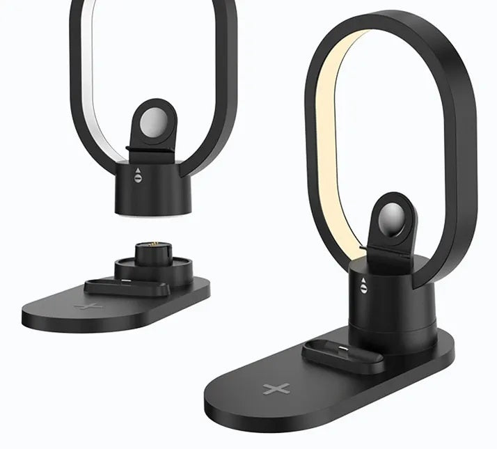 Βάση ασύρματης φόρτισης - LED - 3in1 - AY41 - 885123 - Black - iThinksmart.gr