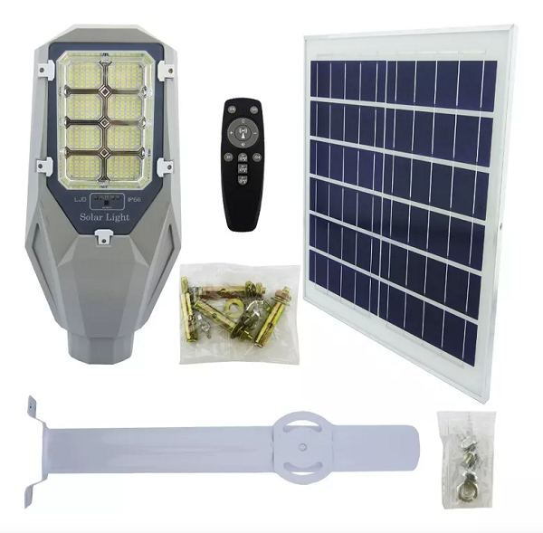 Ηλιακός προβολέας LED με πάνελ - 400W - 430357 - iThinksmart.gr