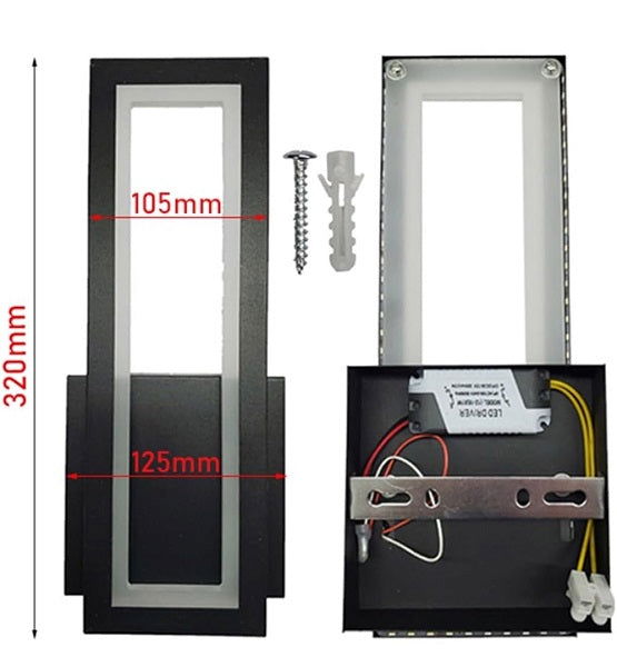 Επιτοίχιο φωτιστικό LED - PH058 - 942676 - iThinksmart.gr