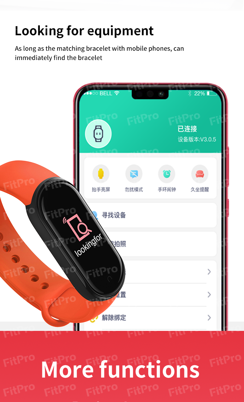 M6 Smart Band Ρολόι - Activity Tracker με Μέτρηση Βημάτων, Ύπνου και Παλμογράφο - Μαύρο - iThinksmart.gr