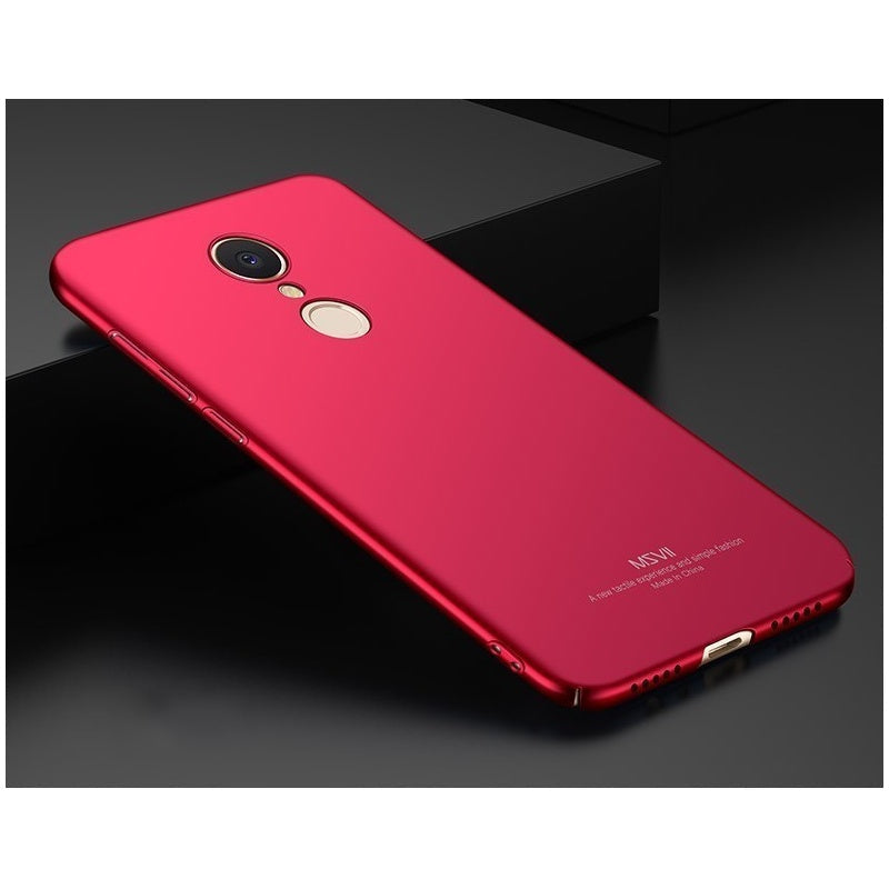Θηκη MSVII - Xiaomi Redmi 5 Plus - Κοκκινο - iThinksmart.gr