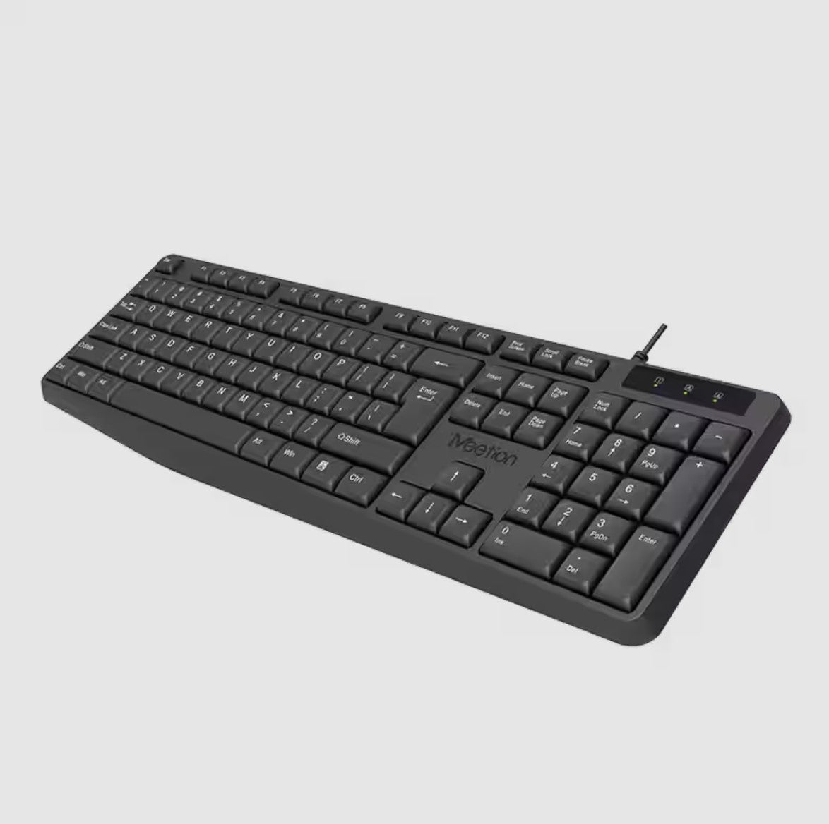 Meetion MT-K200 Standard USB Chocolate Keyboard - iThinksmart.gr