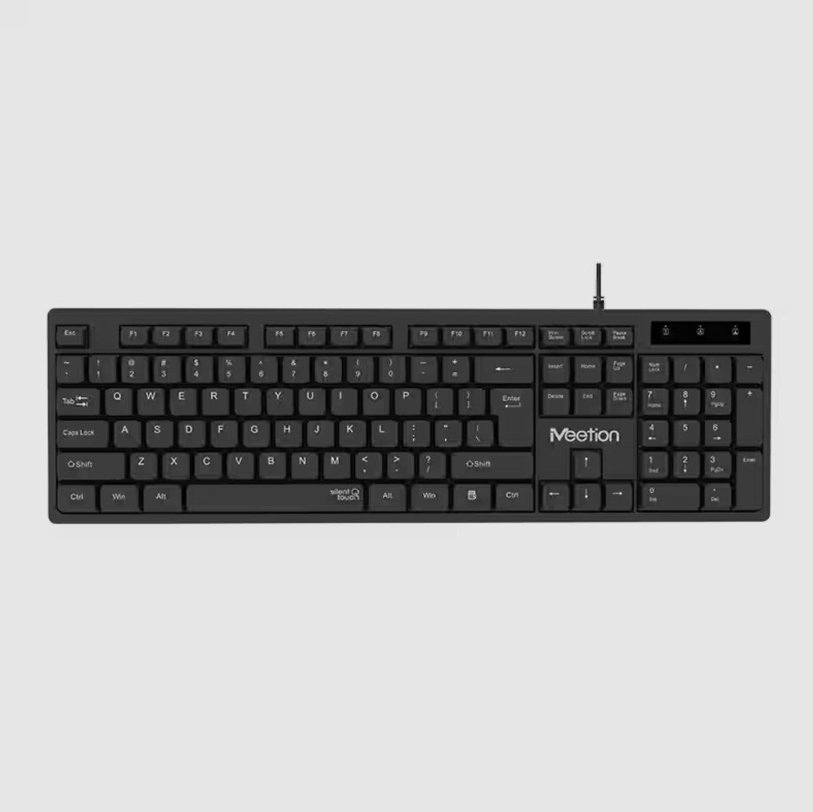 Meetion MT-K300 Standard USB Wired Keyboard - iThinksmart.gr
