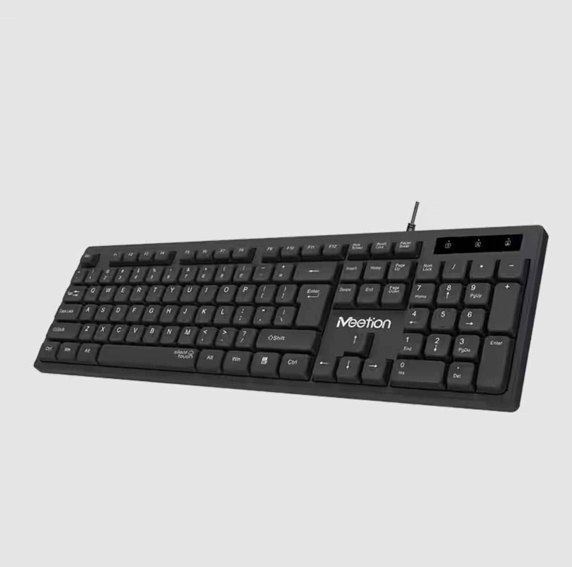 Meetion MT-K300 Standard USB Wired Keyboard - iThinksmart.gr