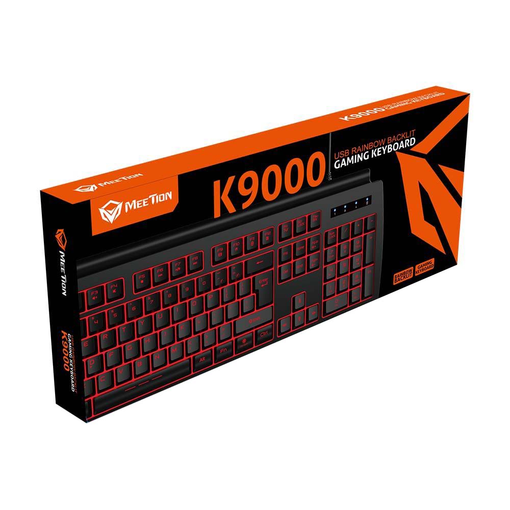 Meetion MT-K9000 Wired Gaming Keyboard / Black - iThinksmart.gr