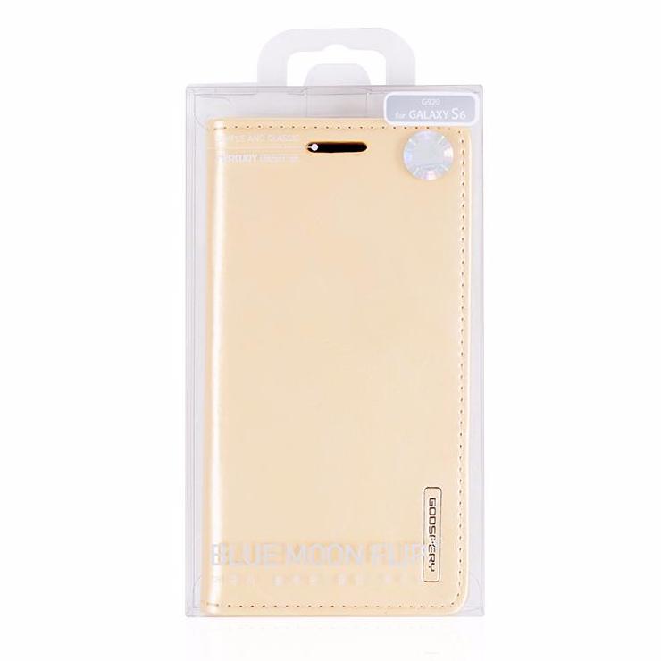 Θηκη Mercury Blue Moon Flip - Samsung Galaxy S8 Plus G955 - Χρυσο - iThinksmart.gr