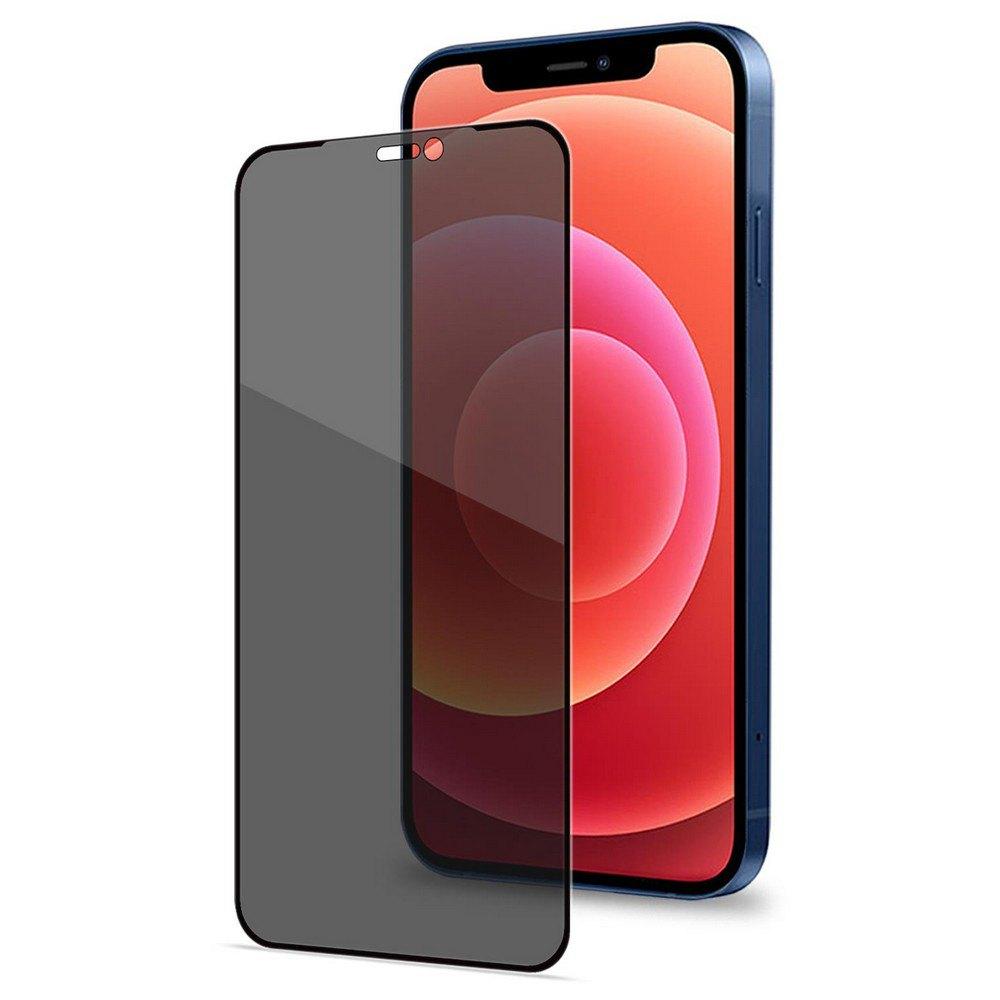 Movil iPhone 13 Pro Max / 14 Plus Privacy Τζάμι Προστασίας Οθόνης - Φιμέ Τζαμάκι / Γυαλί Οθόνης Full Face - iThinksmart.gr