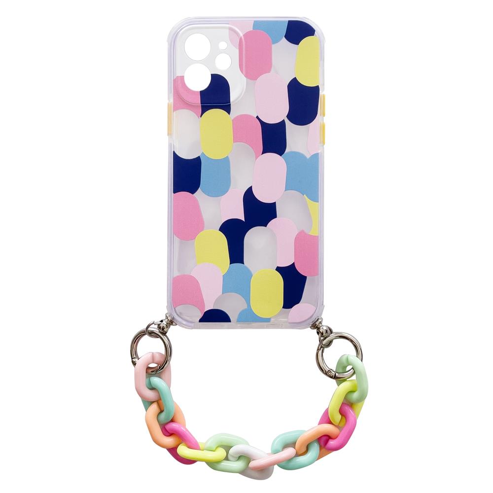 Θήκη My Choice iPhone 12 Pro με Αλυσίδα - Multicolor 4 - iThinksmart.gr