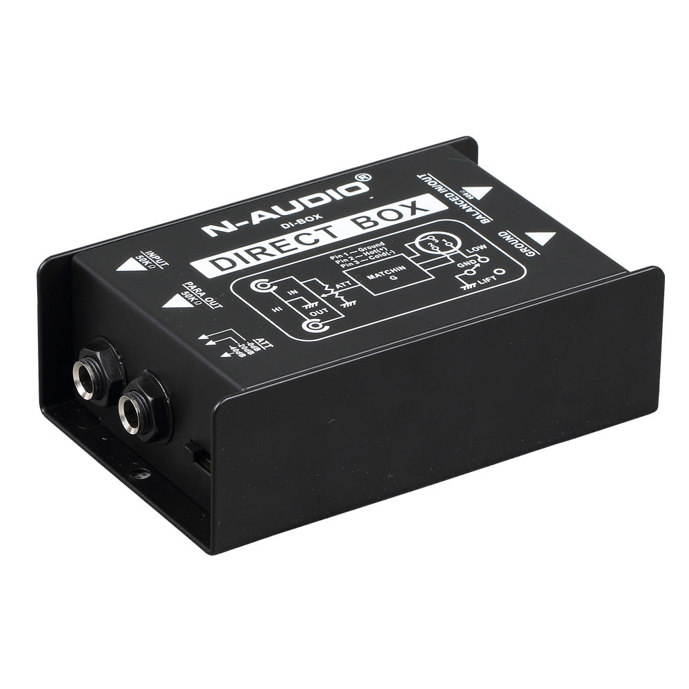 N-Audio DI-1 Παθητικό DI Box 1 Καναλιού - iThinksmart.gr