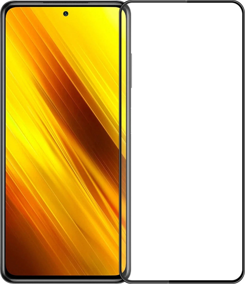 OEM Full Glue Full Face Tempered Glass Γυαλί Οθόνης για Xiaomi Poco X3 NFC / Pro - iThinksmart.gr