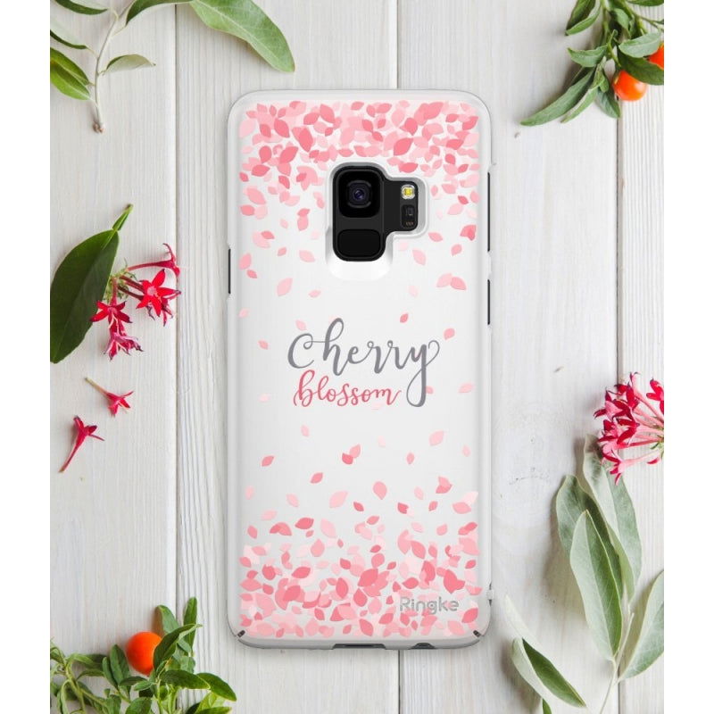 Θηκη Ringke Cherry Blossom - Samsung Galaxy S9 G960 - White - iThinksmart.gr