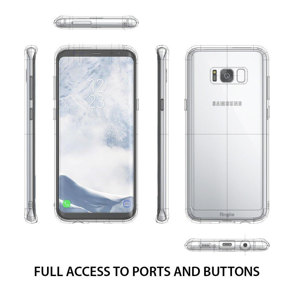 Θηκη Ringke Fusion - Samsung Galaxy S8 Plus G955 - Διάφανο - iThinksmart.gr