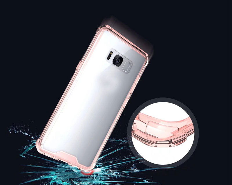 Θηκη Shockproof TPU - Samsung Galaxy S8 Plus - Ροζ - iThinksmart.gr