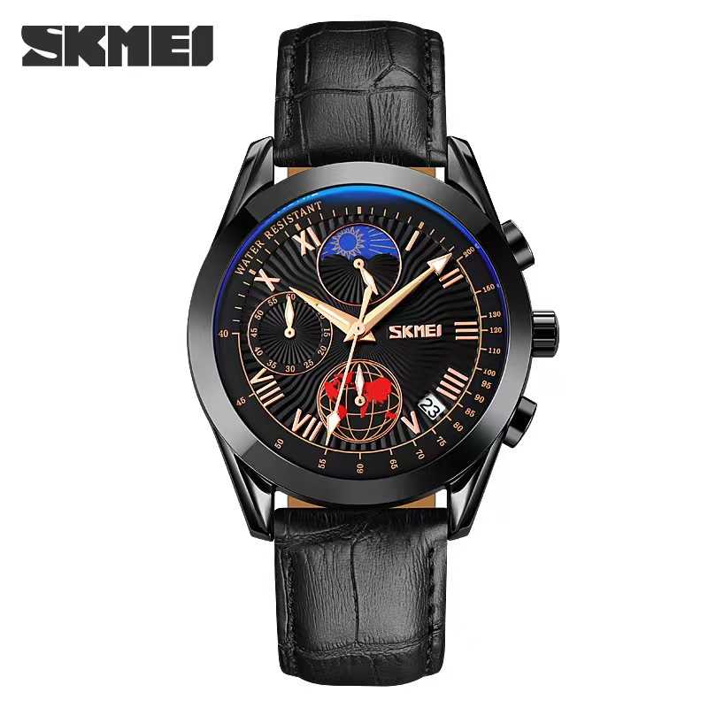 Αναλογικό ρολόι χειρός – Skmei - 9236 - Black - iThinksmart.gr