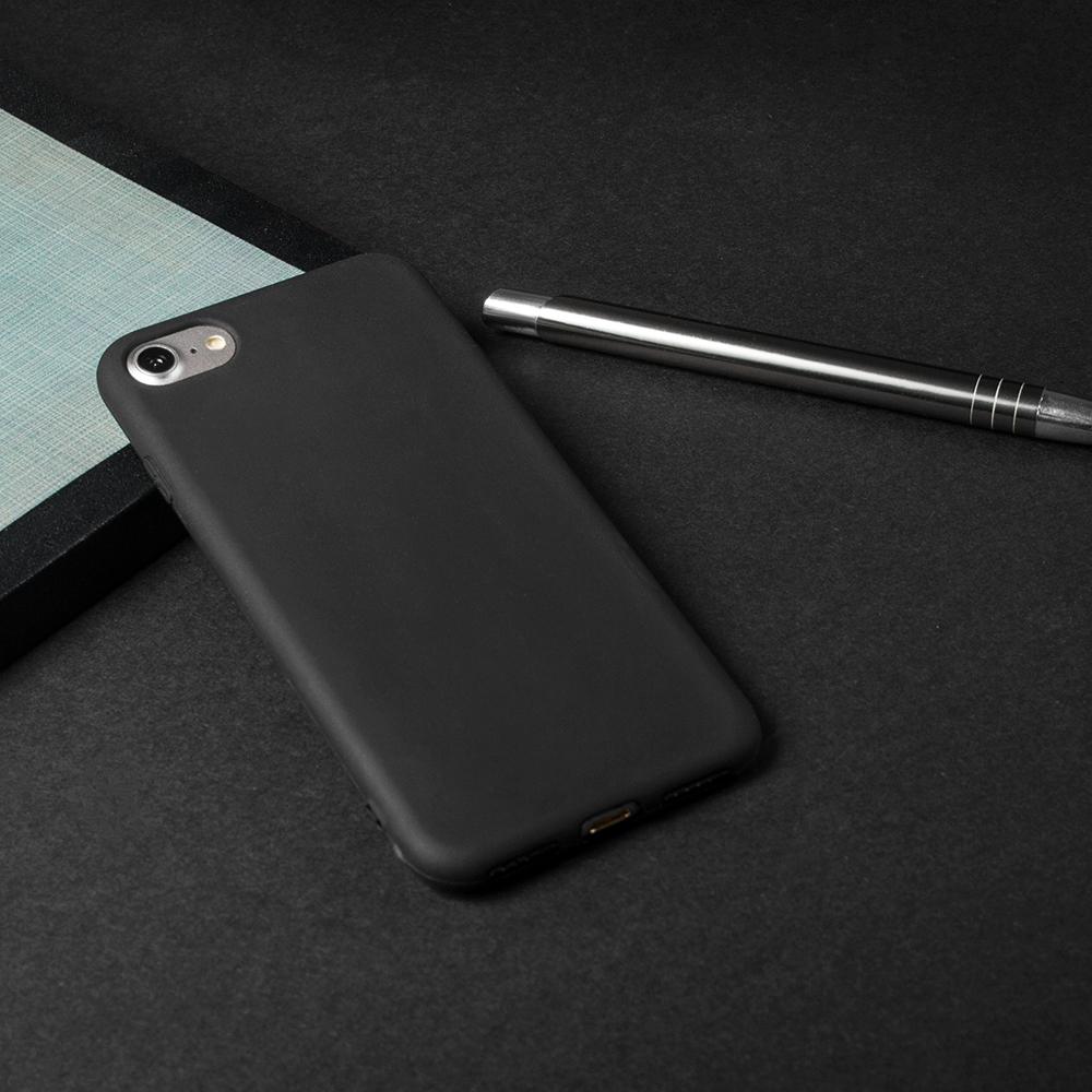 Θηκη Soft Matt Gel TPU - Xiaomi Redmi 5 Plus - Μαυρο - iThinksmart.gr