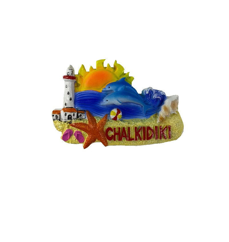 Tουριστικό μαγνητάκι Souvenir – Σετ 12pcs - Resin Magnet - 678082 - iThinksmart.gr