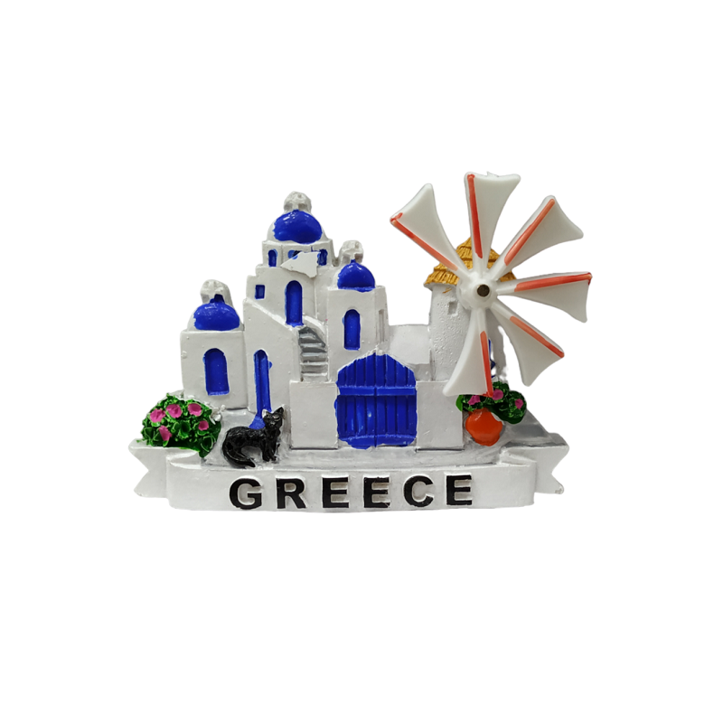 Tουριστικό μαγνητάκι Souvenir – Σετ 12pcs - Resin Magnet - 678177 - iThinksmart.gr
