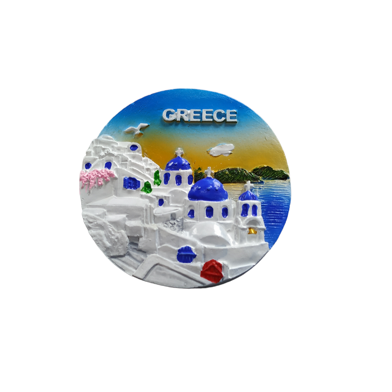 Tουριστικό μαγνητάκι Souvenir – Σετ 12pcs - Resin Magnet - 678239 - iThinksmart.gr
