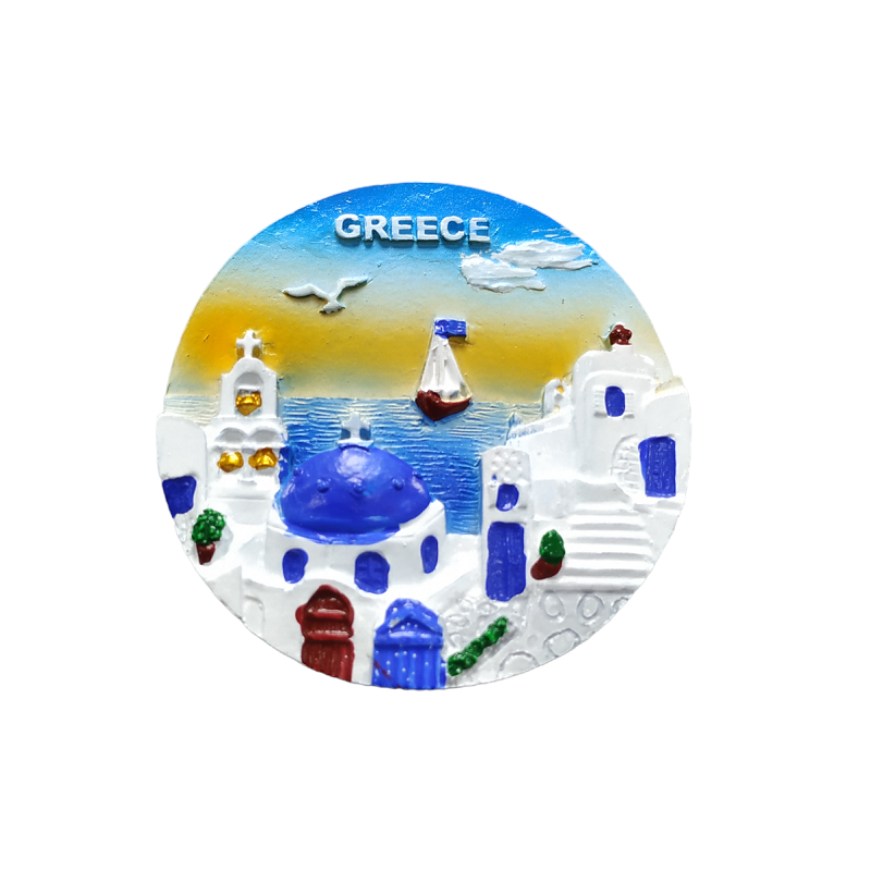 Tουριστικό μαγνητάκι Souvenir – Σετ 12pcs - Resin Magnet - 678240 - iThinksmart.gr