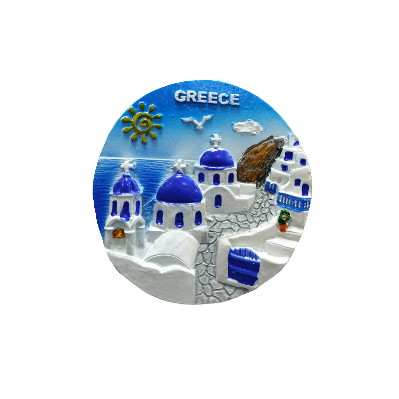 Tουριστικό μαγνητάκι Souvenir – Σετ 12pcs - Resin Magnet - 678241 - iThinksmart.gr