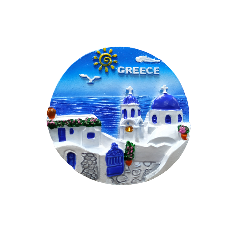 Tουριστικό μαγνητάκι Souvenir – Σετ 12pcs - Resin Magnet - 678245 - iThinksmart.gr
