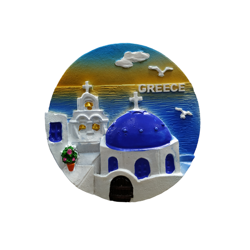 Tουριστικό μαγνητάκι Souvenir – Σετ 12pcs - Resin Magnet - 678248 - iThinksmart.gr