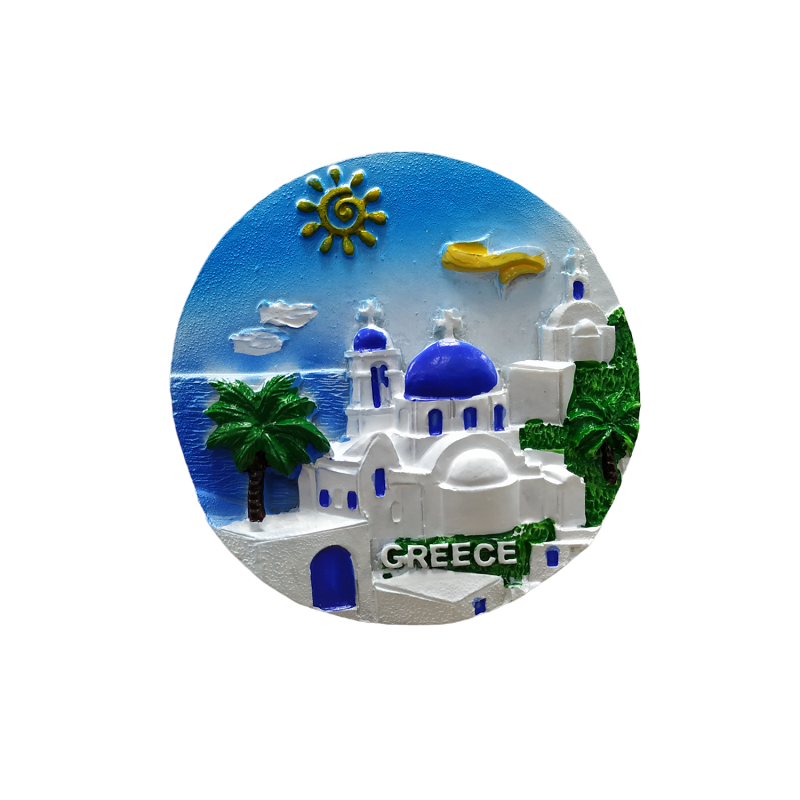 Tουριστικό μαγνητάκι Souvenir – Σετ 12pcs - Resin Magnet - 678249 - iThinksmart.gr