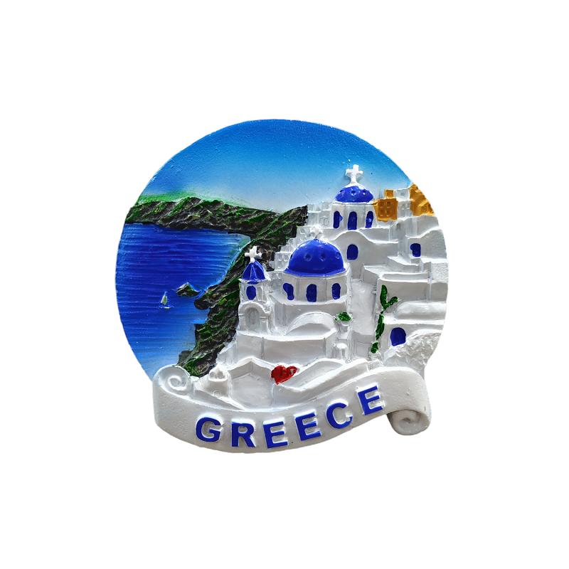 Tουριστικό μαγνητάκι Souvenir – Σετ 12pcs - Resin Magnet - 678251 - iThinksmart.gr