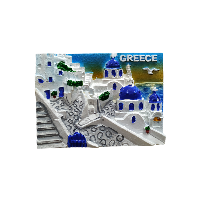 Tουριστικό μαγνητάκι Souvenir – Σετ 12pcs - Resin Magnet - 678264 - iThinksmart.gr