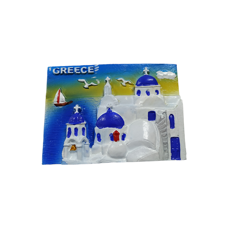 Tουριστικό μαγνητάκι Souvenir – Σετ 12pcs - Resin Magnet - 678267 - iThinksmart.gr