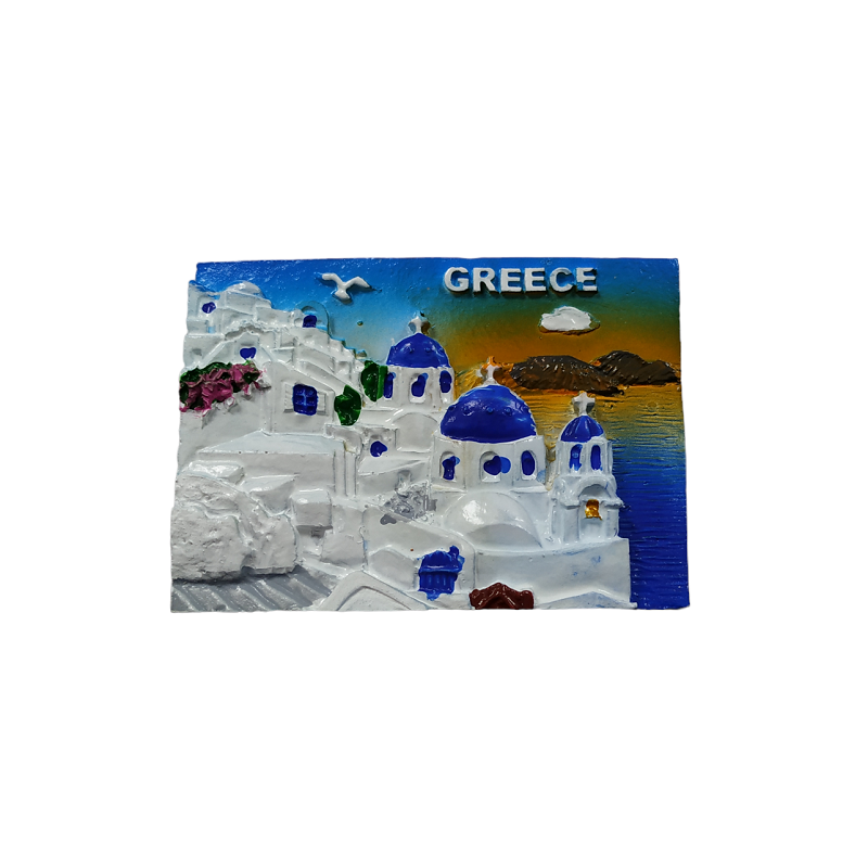 Tουριστικό μαγνητάκι Souvenir – Σετ 12pcs - Resin Magnet - 678268 - iThinksmart.gr
