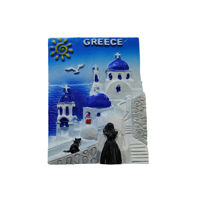 Tουριστικό μαγνητάκι Souvenir – Σετ 12pcs - Resin Magnet - 678269 - iThinksmart.gr