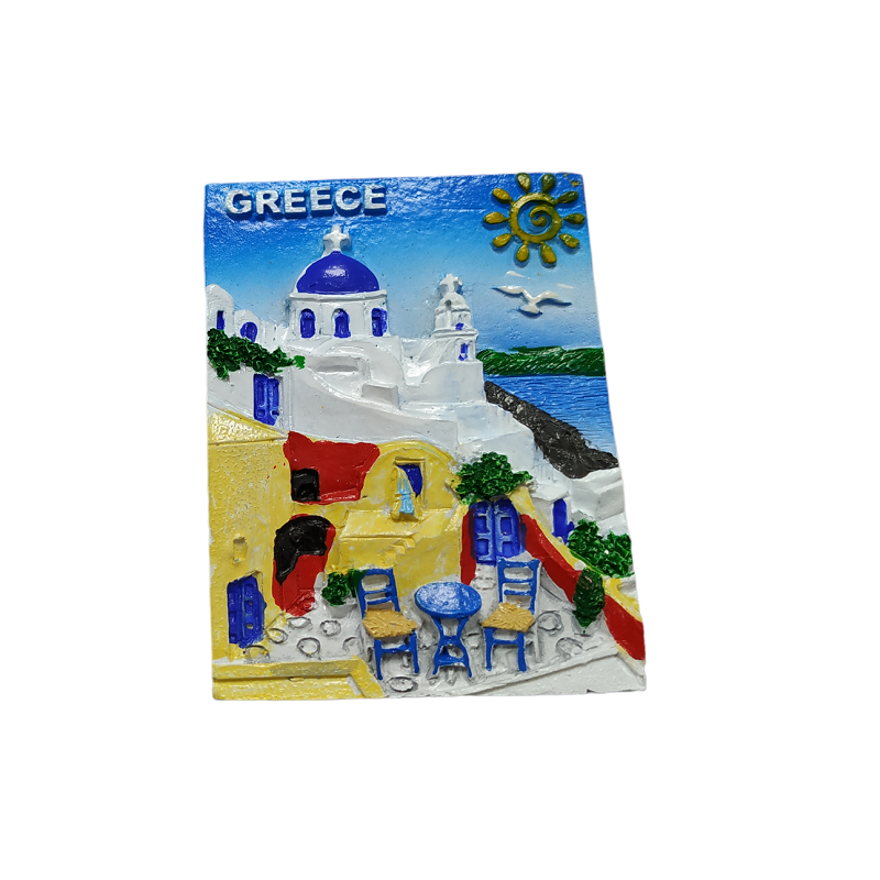 Tουριστικό μαγνητάκι Souvenir – Σετ 12pcs - Resin Magnet - 678270 - iThinksmart.gr